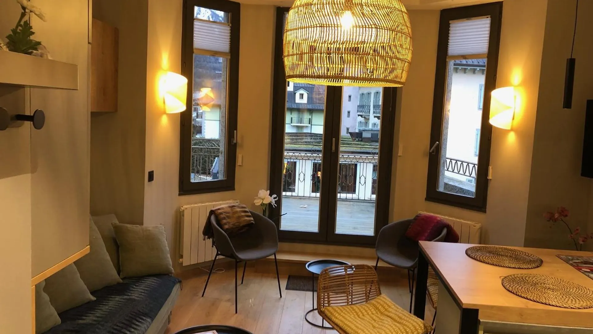 Appart Centre Chamonix Grande Terrasse Mont Blanc Frankreich